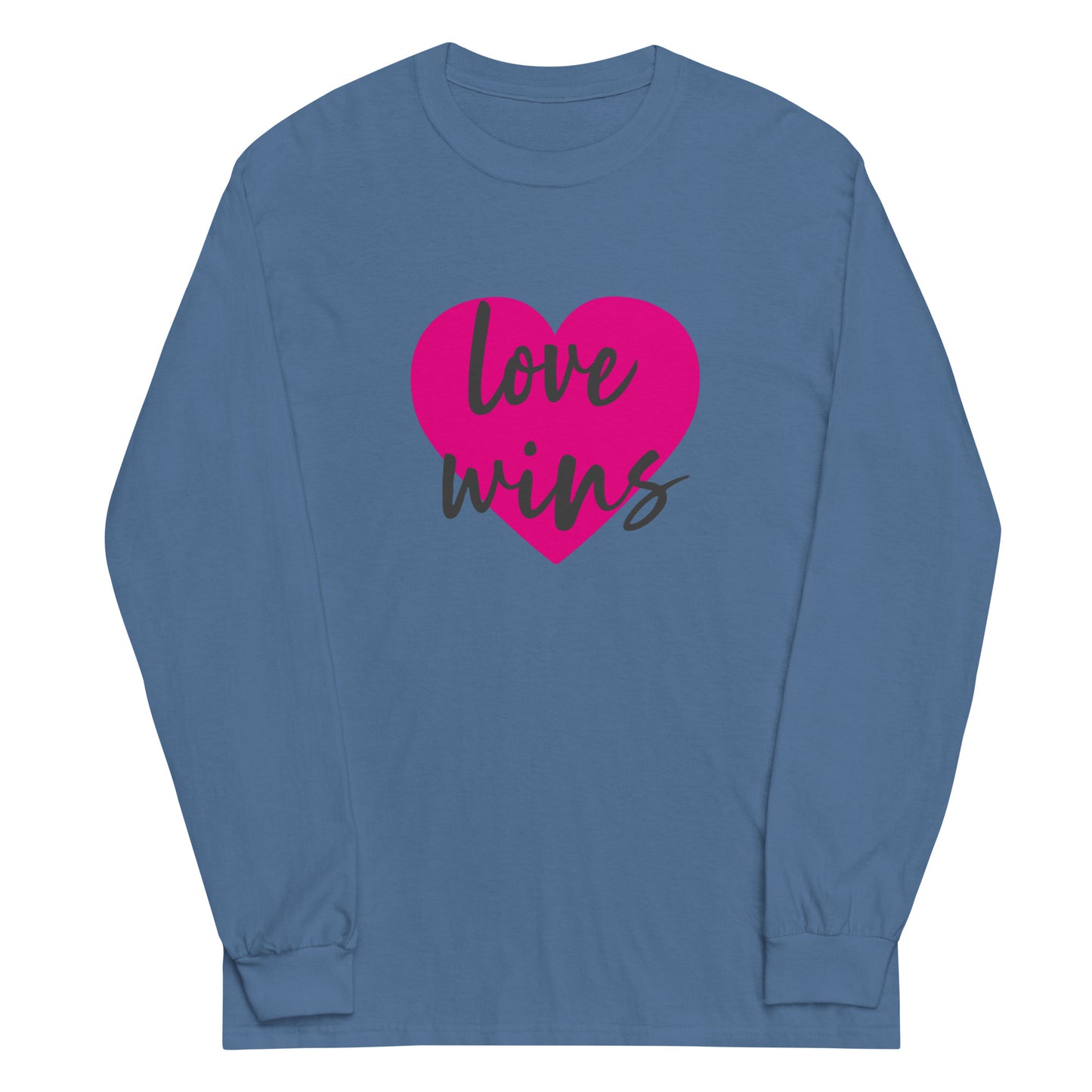 Unisex Long Sleeve Tee Love Wins