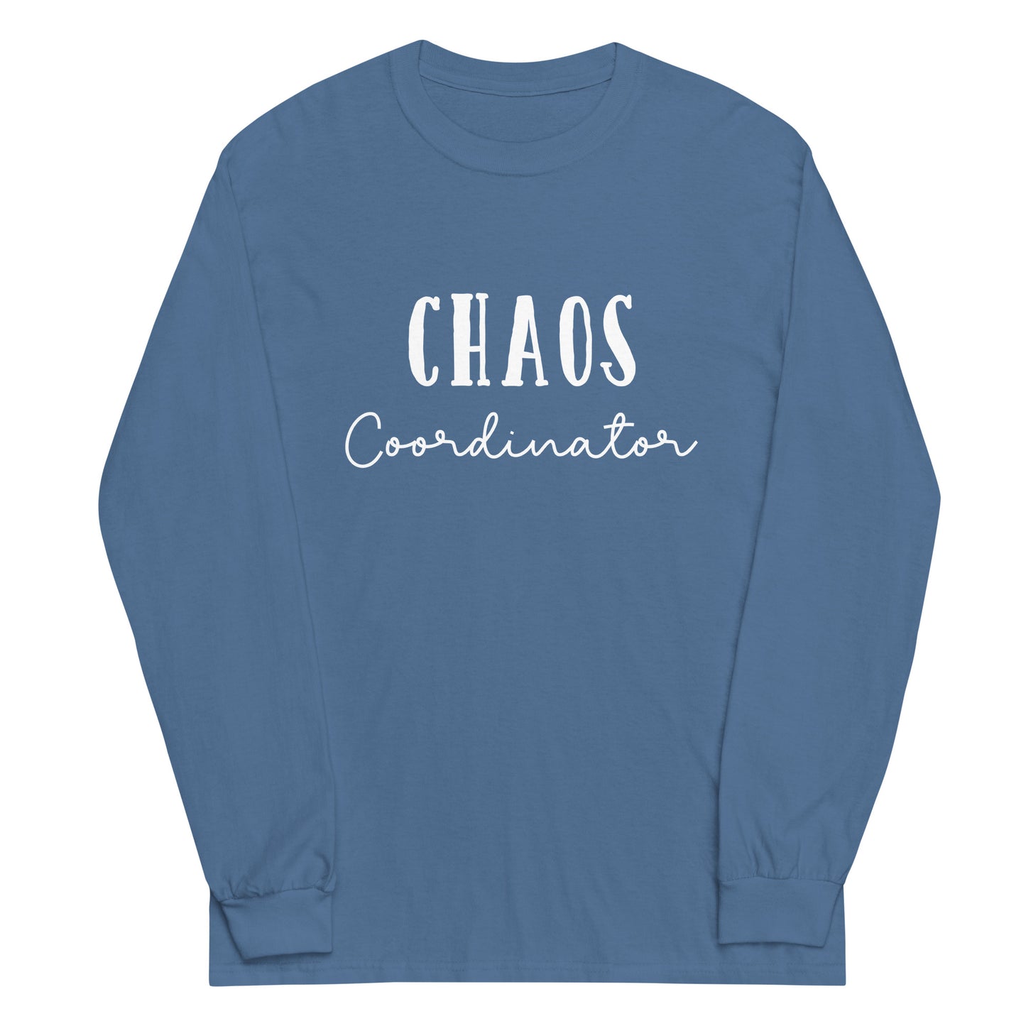 Unisex Long Sleeve Tee Chaos Coordinator