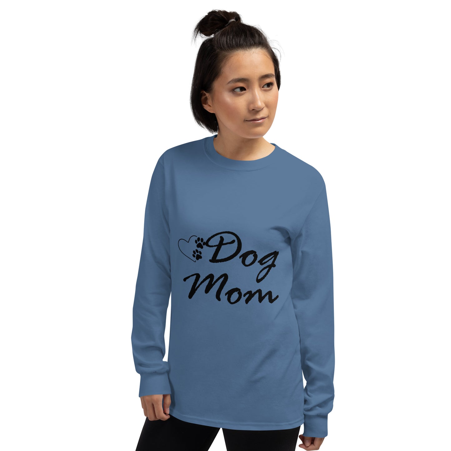 Unisex Long Sleeve Tee Dog Mom