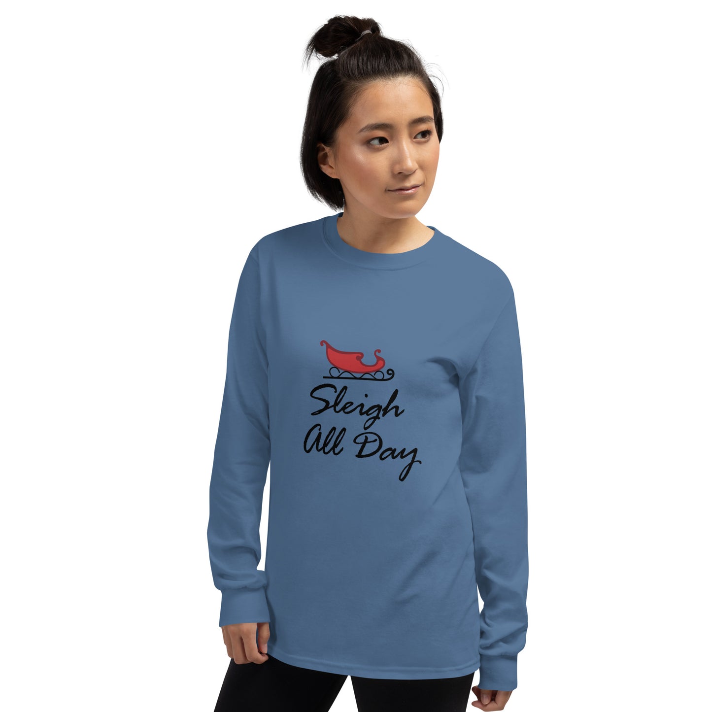 Unisex Long Sleeve Tee Sleigh All Day