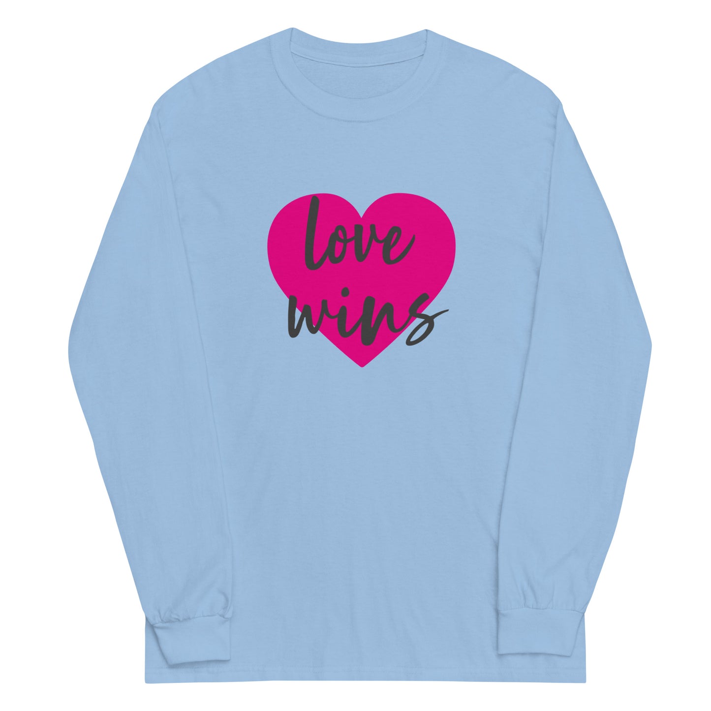 Unisex Long Sleeve Tee Love Wins