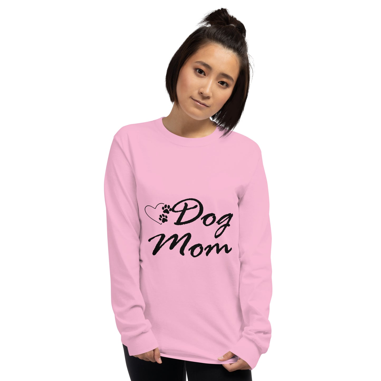 Unisex Long Sleeve Tee Dog Mom