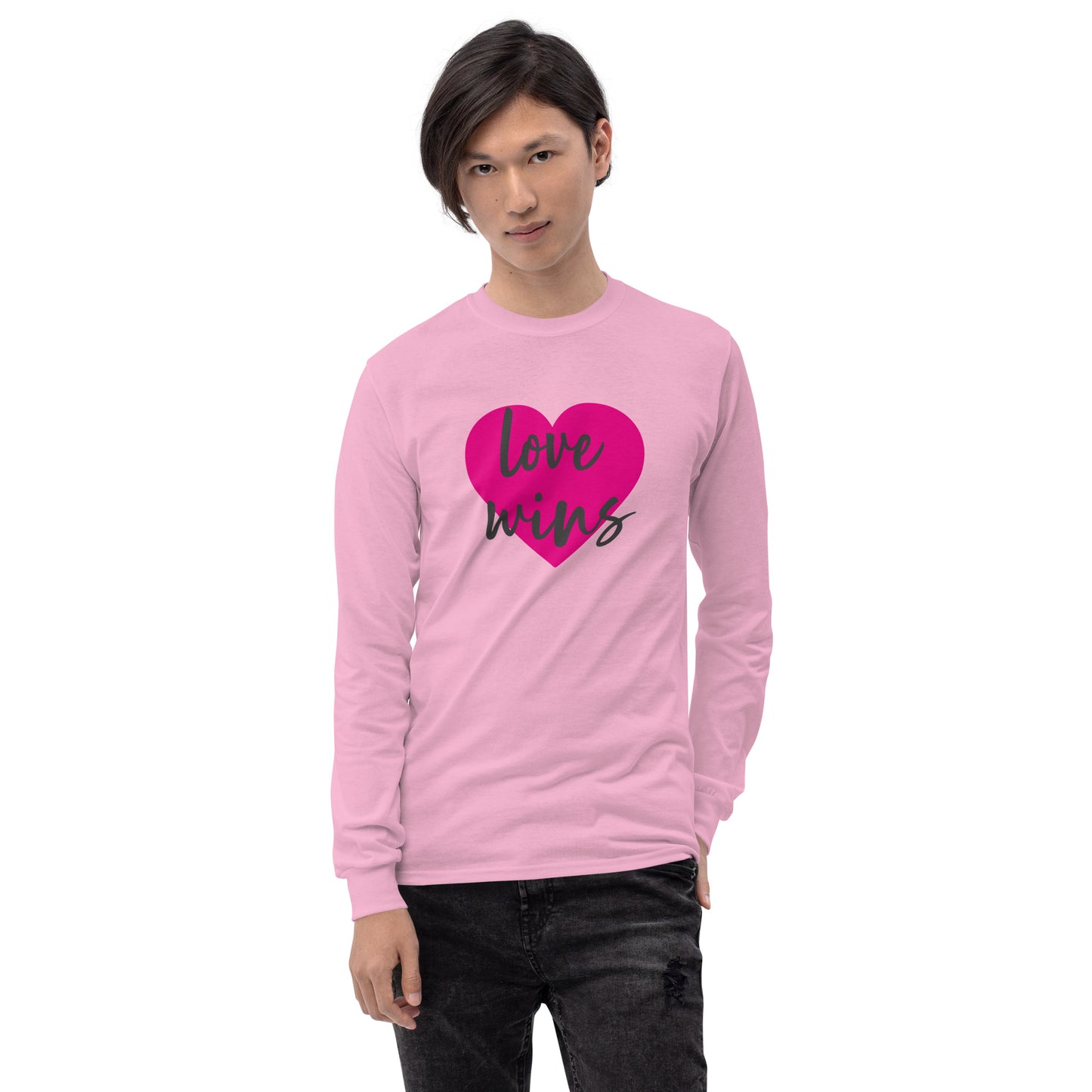 Unisex Long Sleeve Tee Love Wins