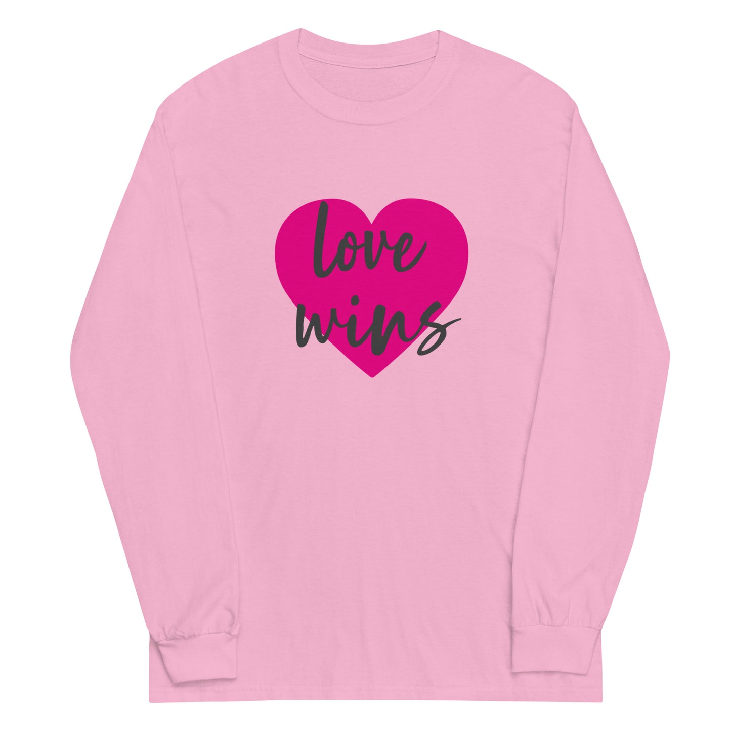 Unisex Long Sleeve Tee Love Wins