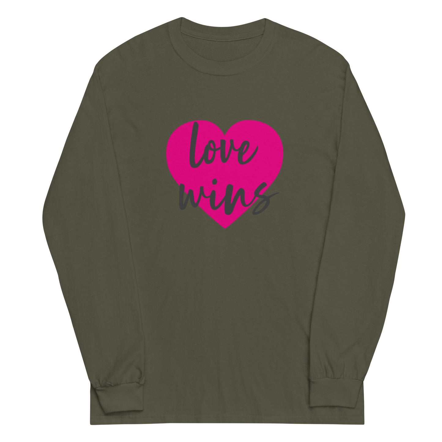 Unisex Long Sleeve Tee Love Wins