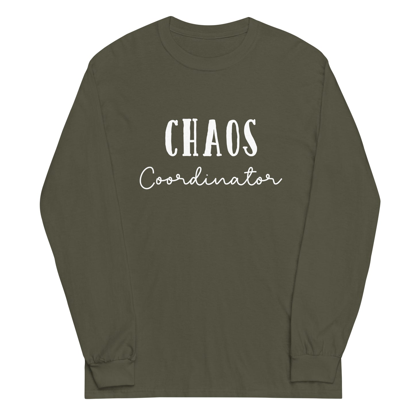 Unisex Long Sleeve Tee Chaos Coordinator