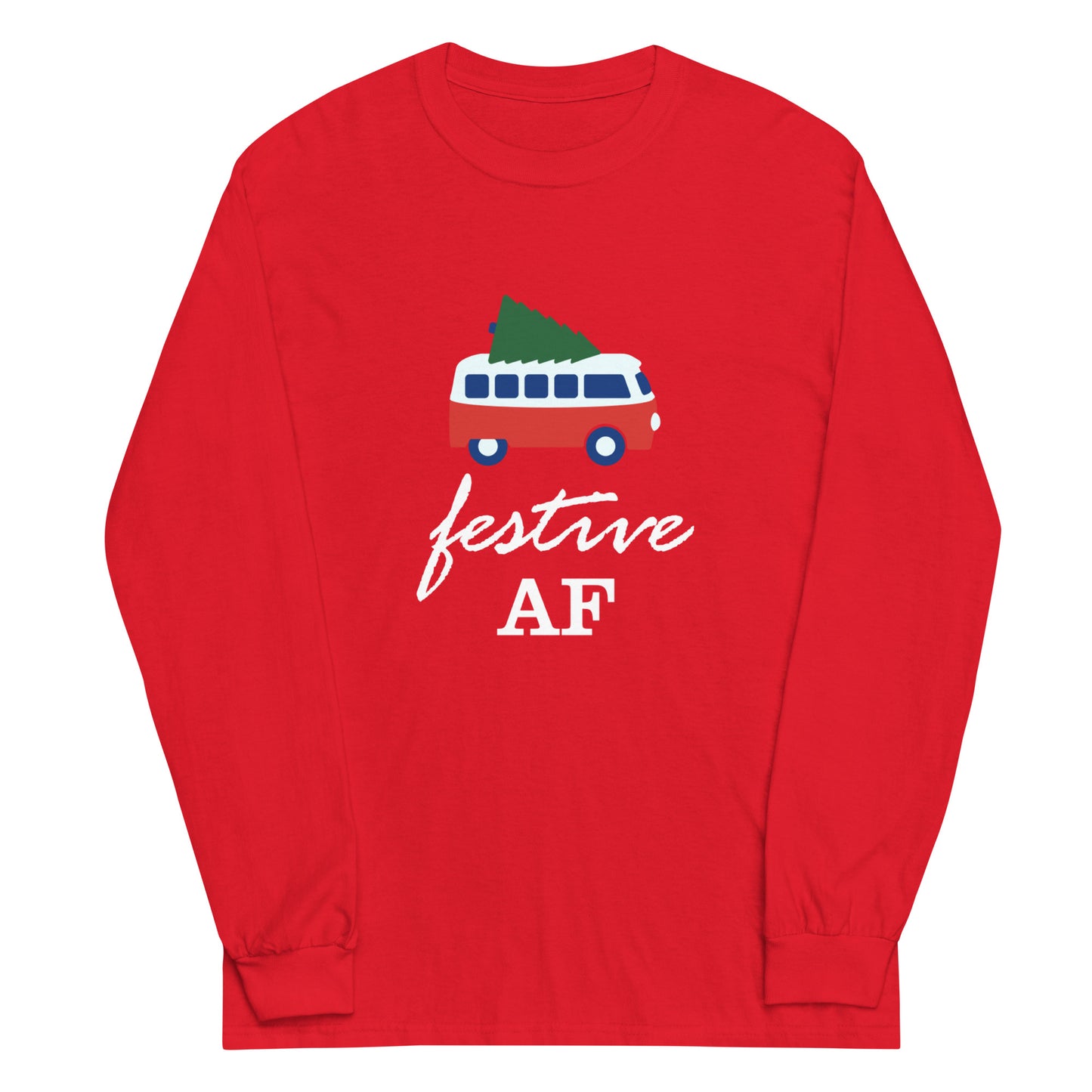 Unisex Long Sleeve Shirt Festive AF