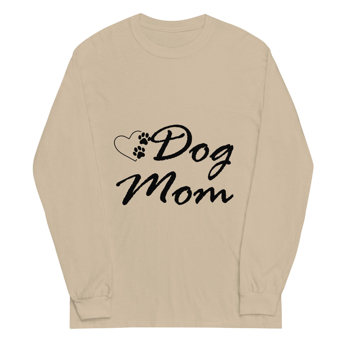 Unisex Long Sleeve Tee Dog Mom