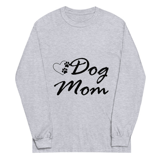 Unisex Long Sleeve Tee Dog Mom