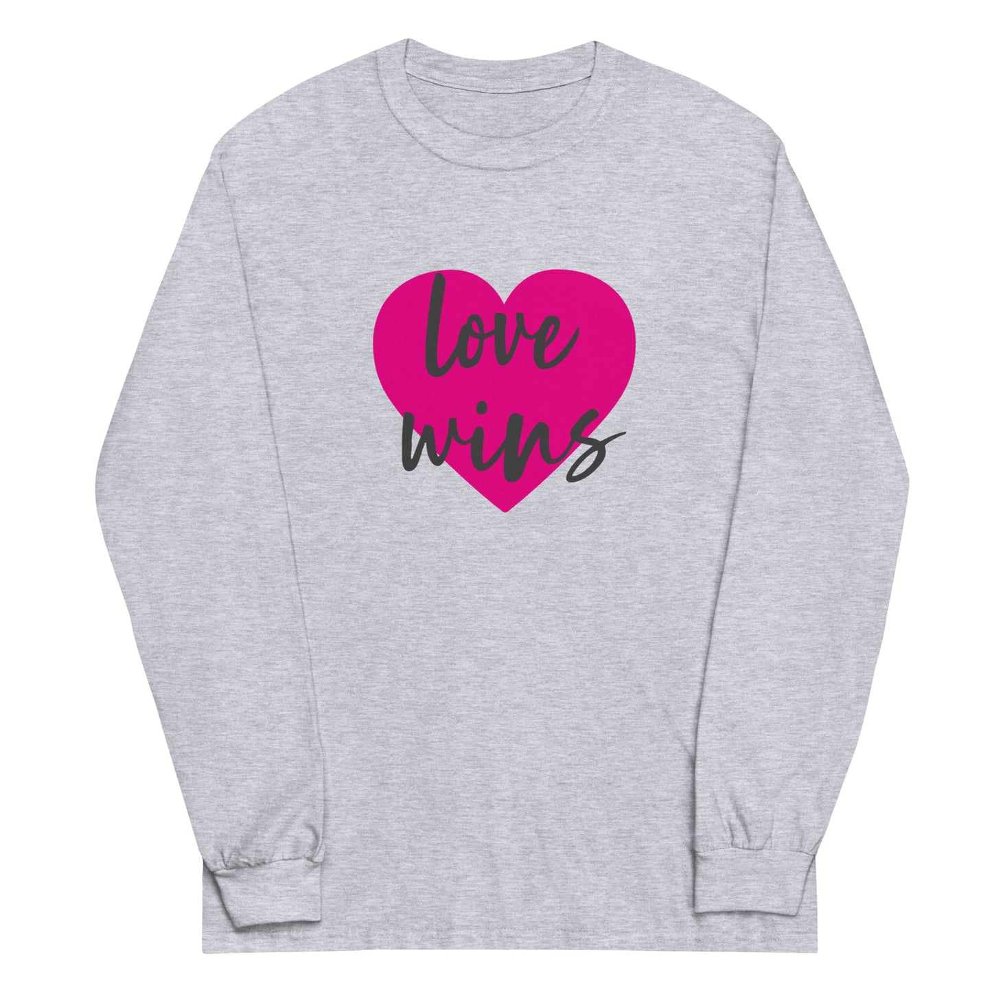 Unisex Long Sleeve Tee Love Wins