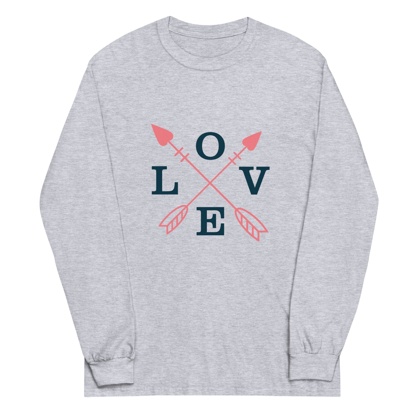 Unisex Long Sleeve Tee Love Arrows