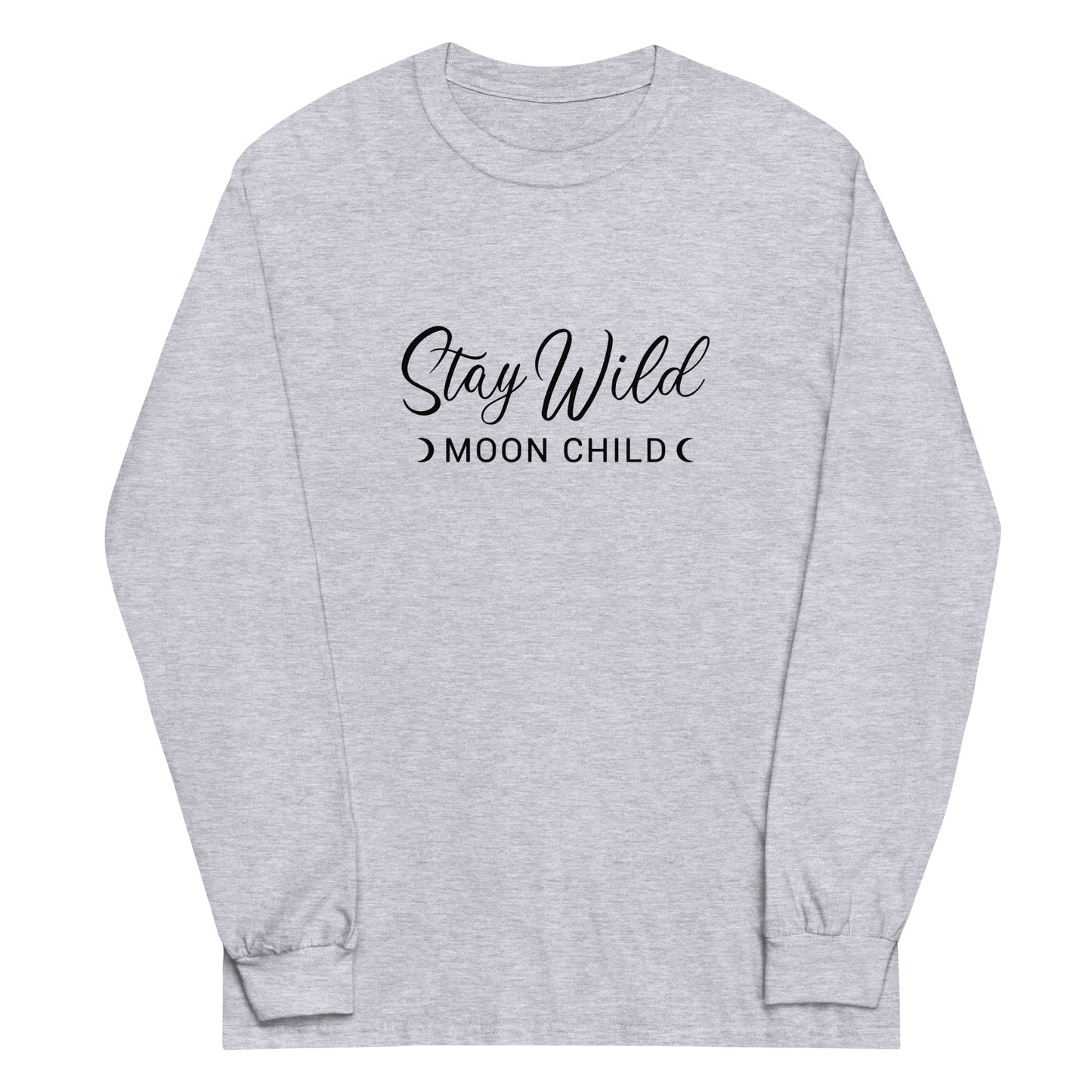 Unisex Long Sleeve Tee Stay Wild Moon Child