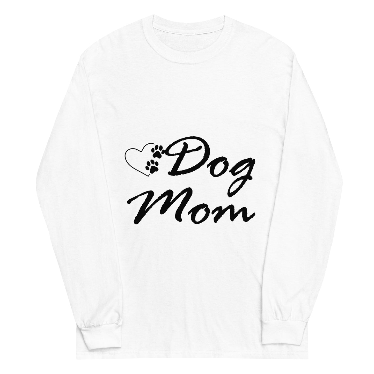 Unisex Long Sleeve Tee Dog Mom