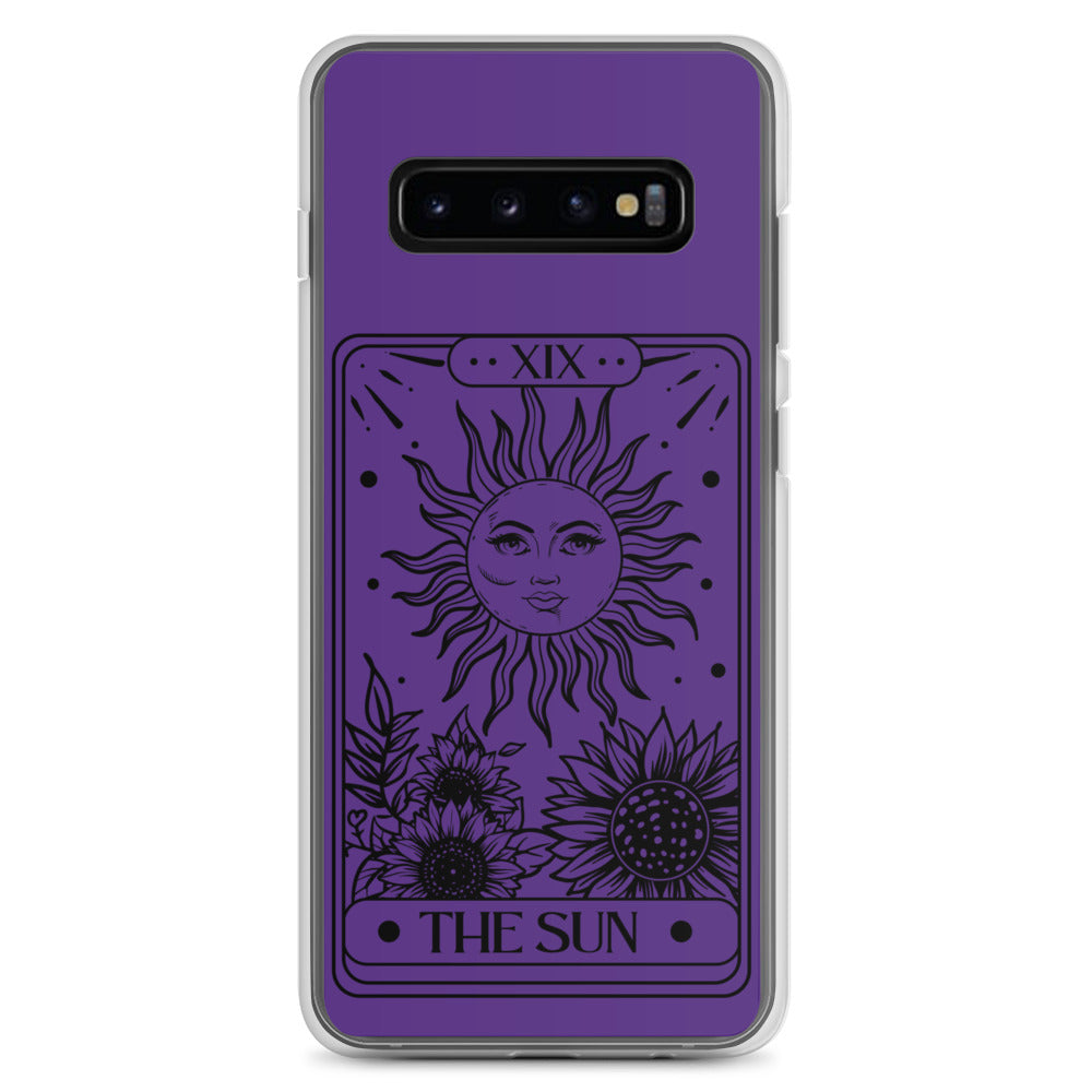 Samsung Case Purple Sun Tarot