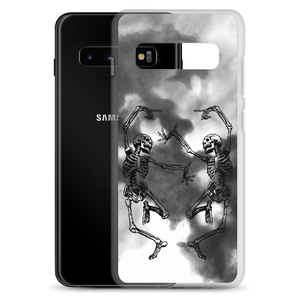 Samsung Case Smoke Dancing Skeletons