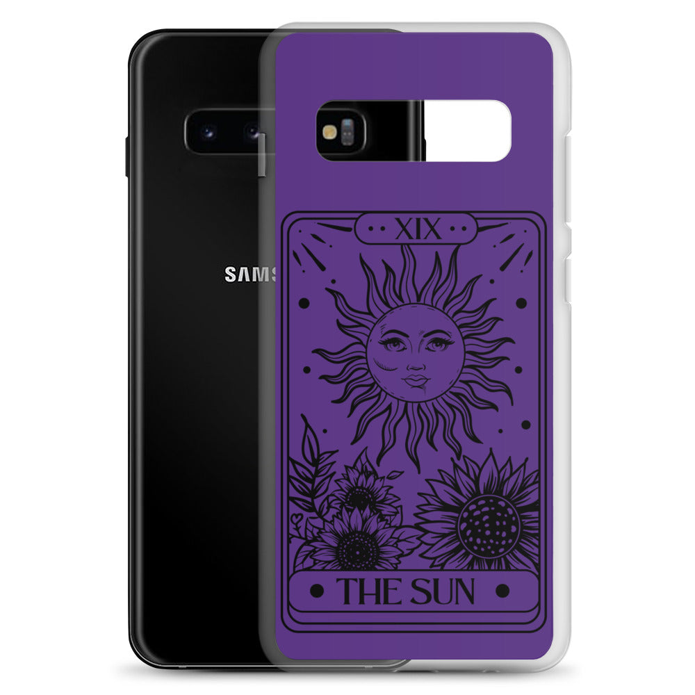 Samsung Case Purple Sun Tarot