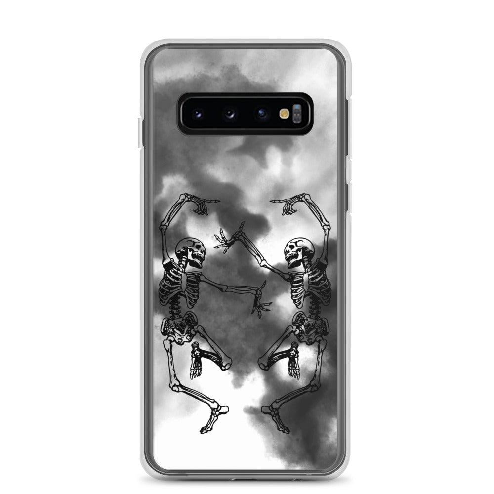 Samsung Case Smoke Dancing Skeletons