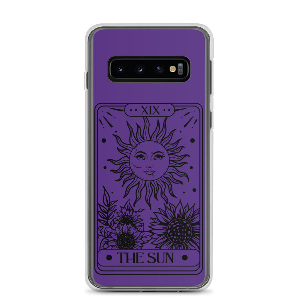 Samsung Case Purple Sun Tarot