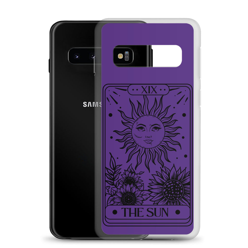 Samsung Case Purple Sun Tarot