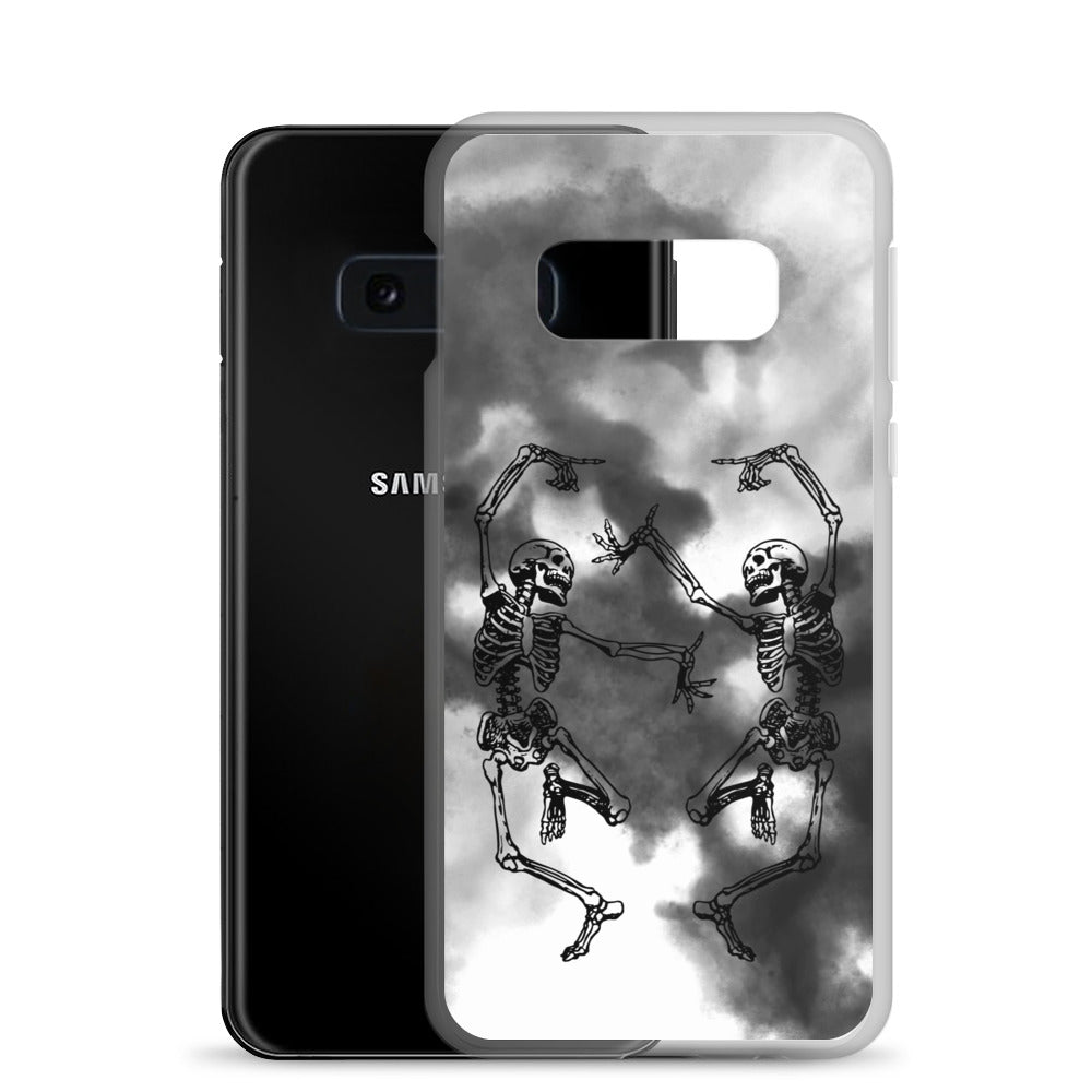 Samsung Case Smoke Dancing Skeletons