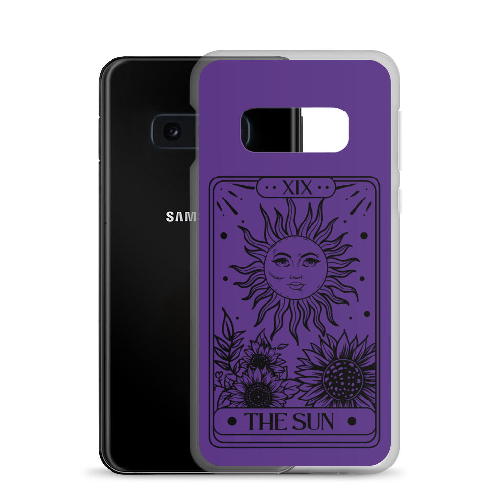 Samsung Case Purple Sun Tarot