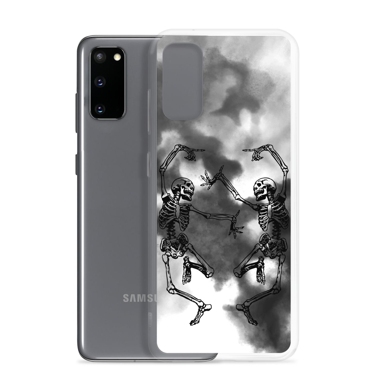 Samsung Case Smoke Dancing Skeletons