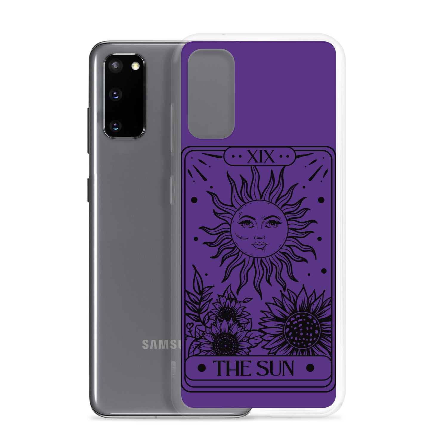 Samsung Case Purple Sun Tarot