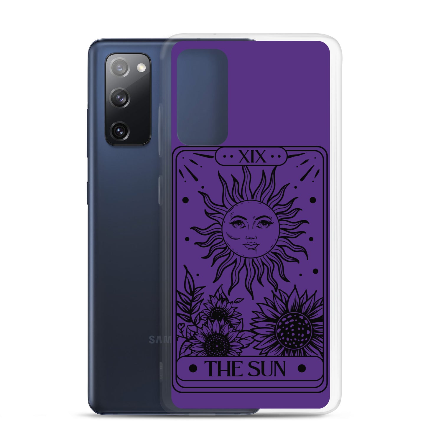 Samsung Case Purple Sun Tarot