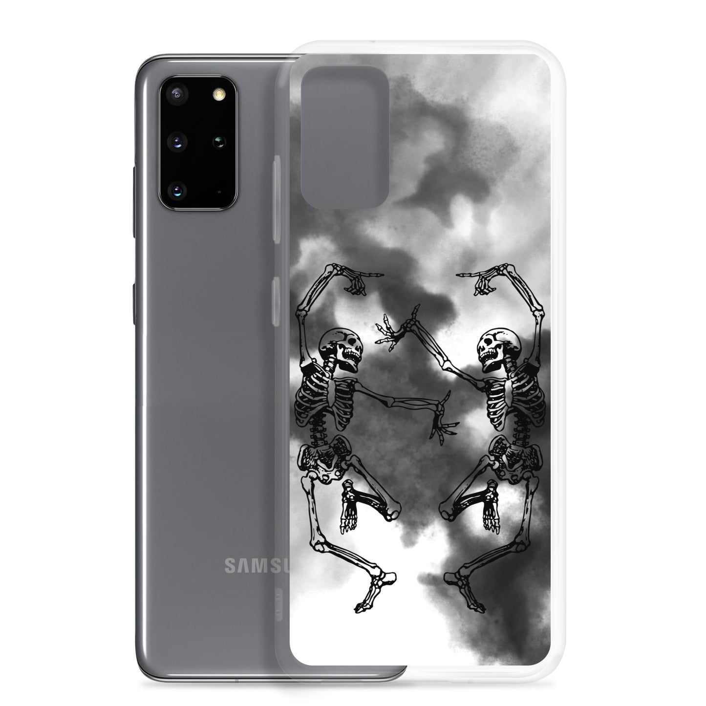 Samsung Case Smoke Dancing Skeletons