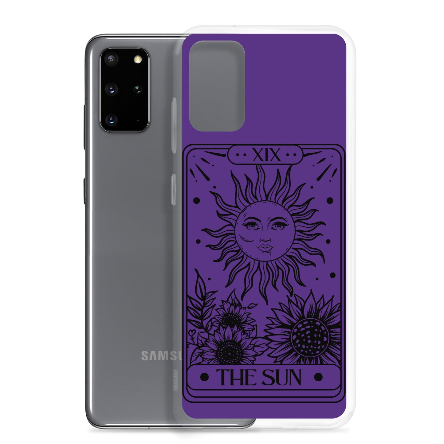 Samsung Case Purple Sun Tarot