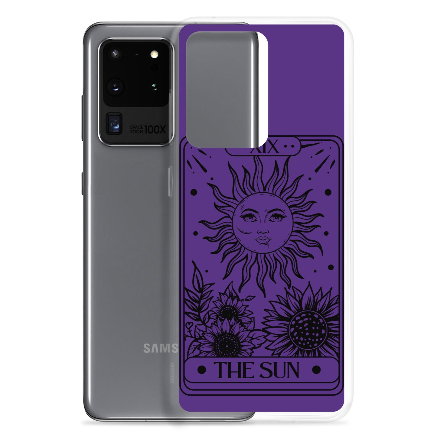 Samsung Case Purple Sun Tarot