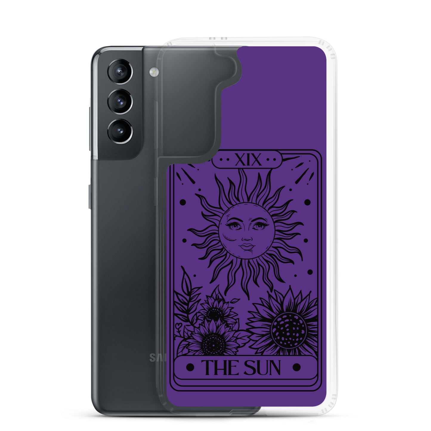 Samsung Case Purple Sun Tarot