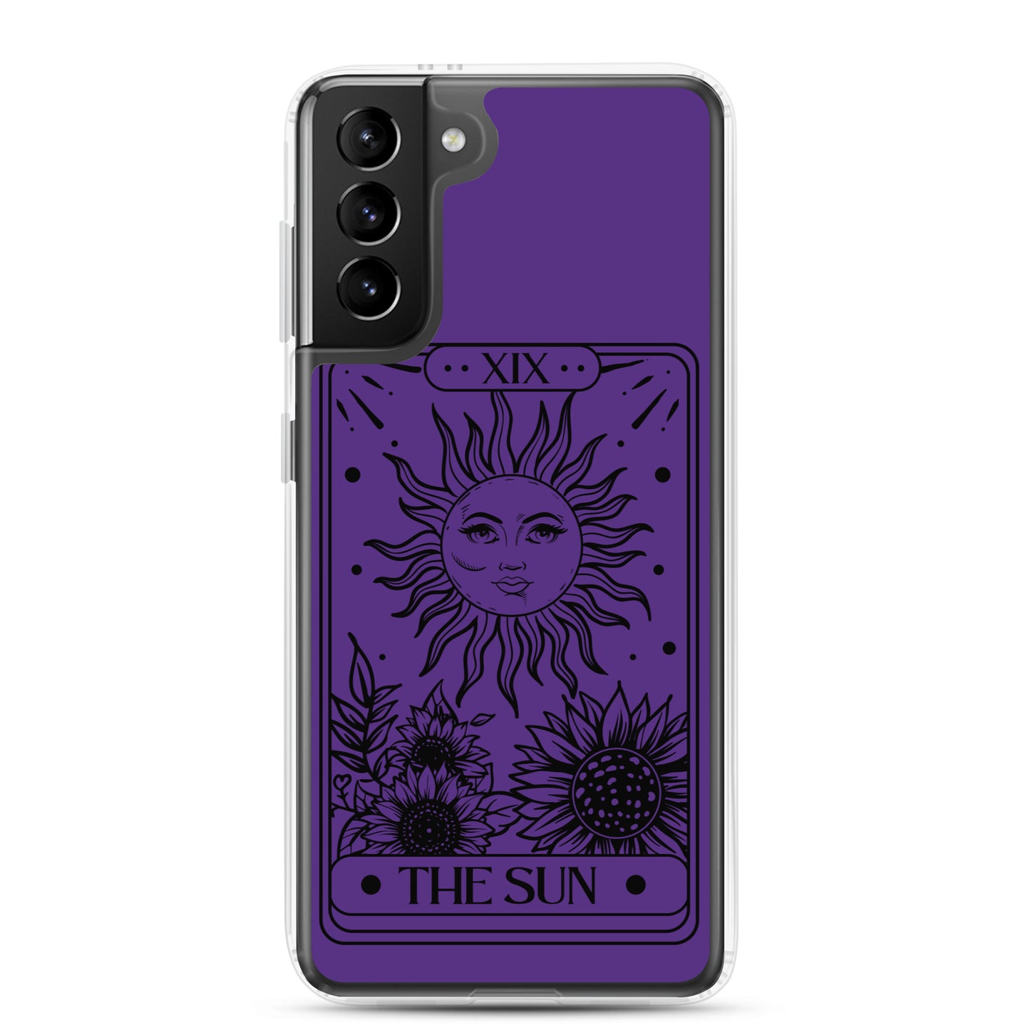 Samsung Case Purple Sun Tarot