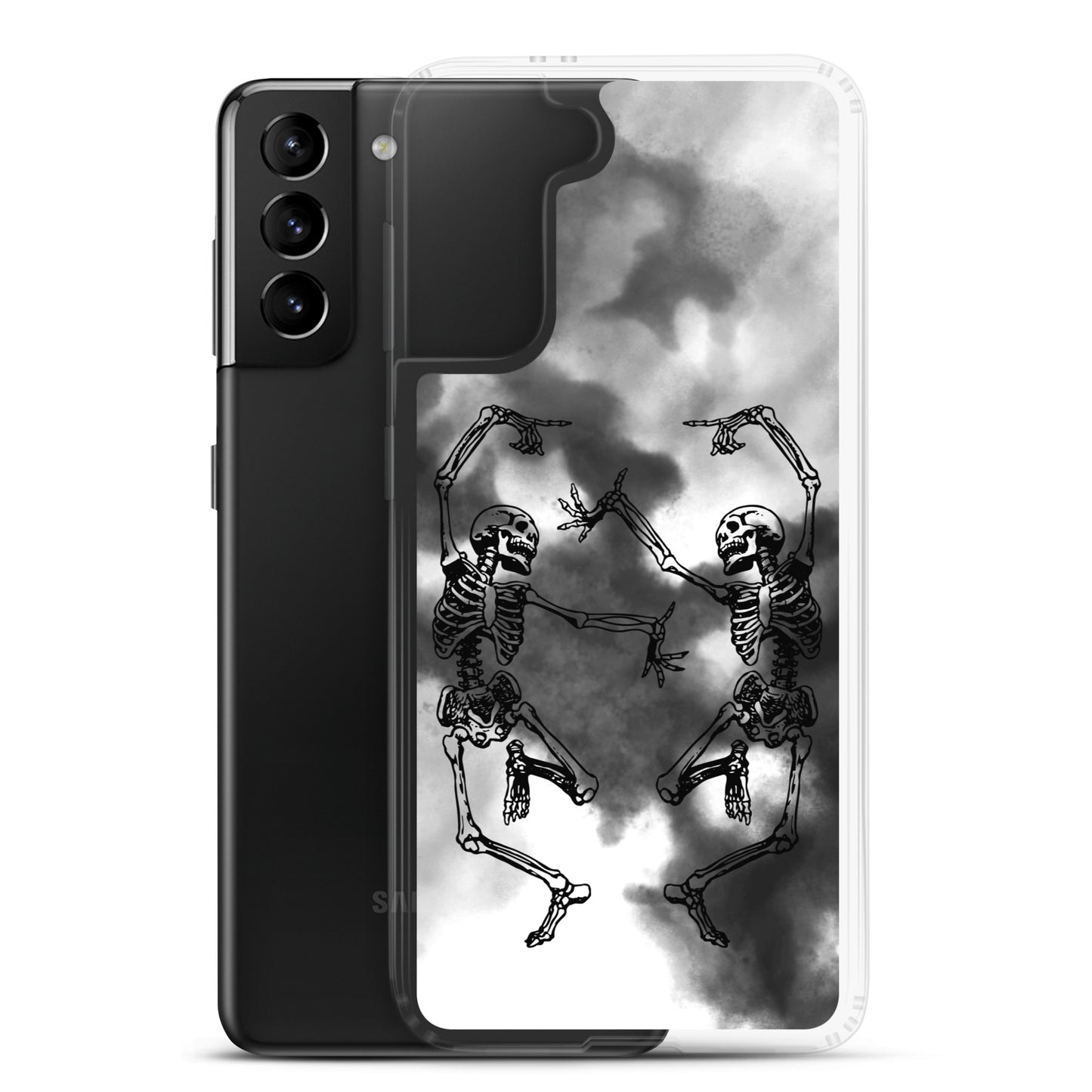 Samsung Case Smoke Dancing Skeletons