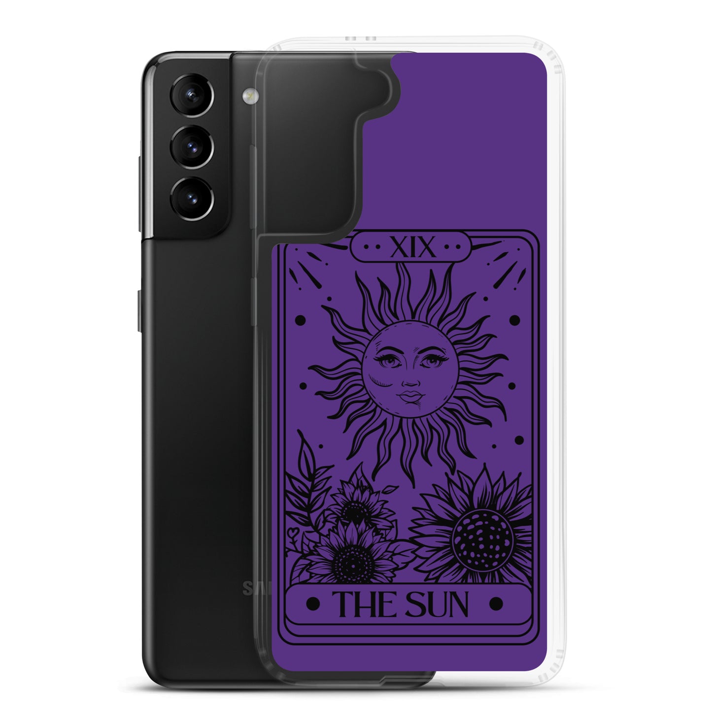 Samsung Case Purple Sun Tarot