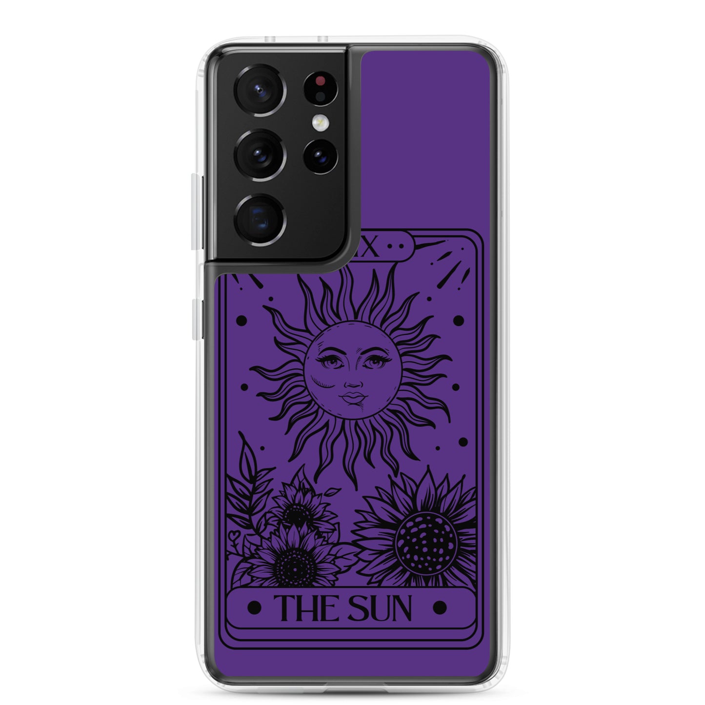 Samsung Case Purple Sun Tarot