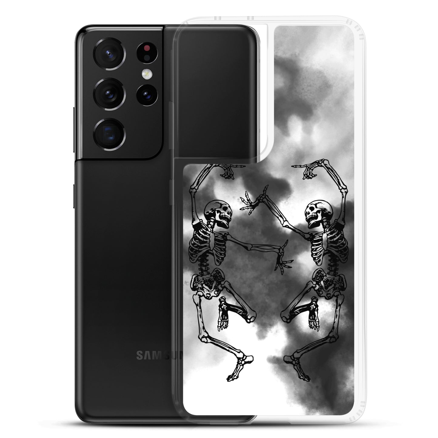 Samsung Case Smoke Dancing Skeletons