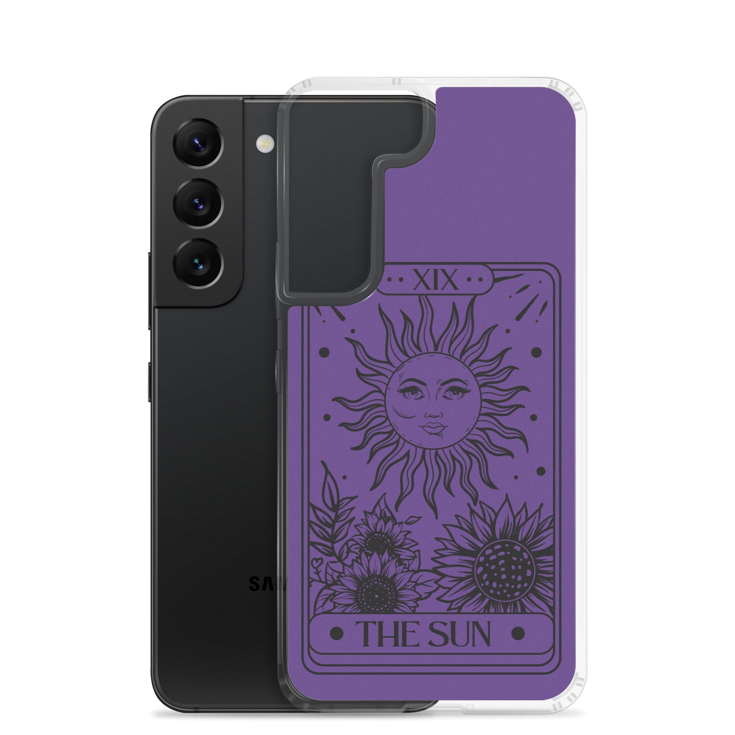 Samsung Case Purple Sun Tarot