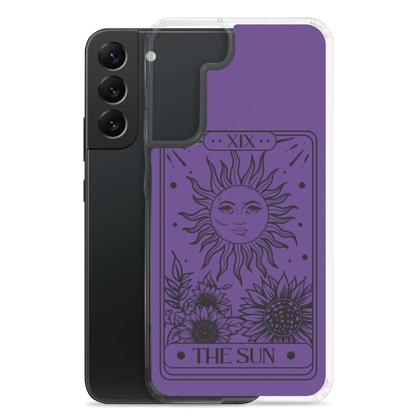 Samsung Case Purple Sun Tarot