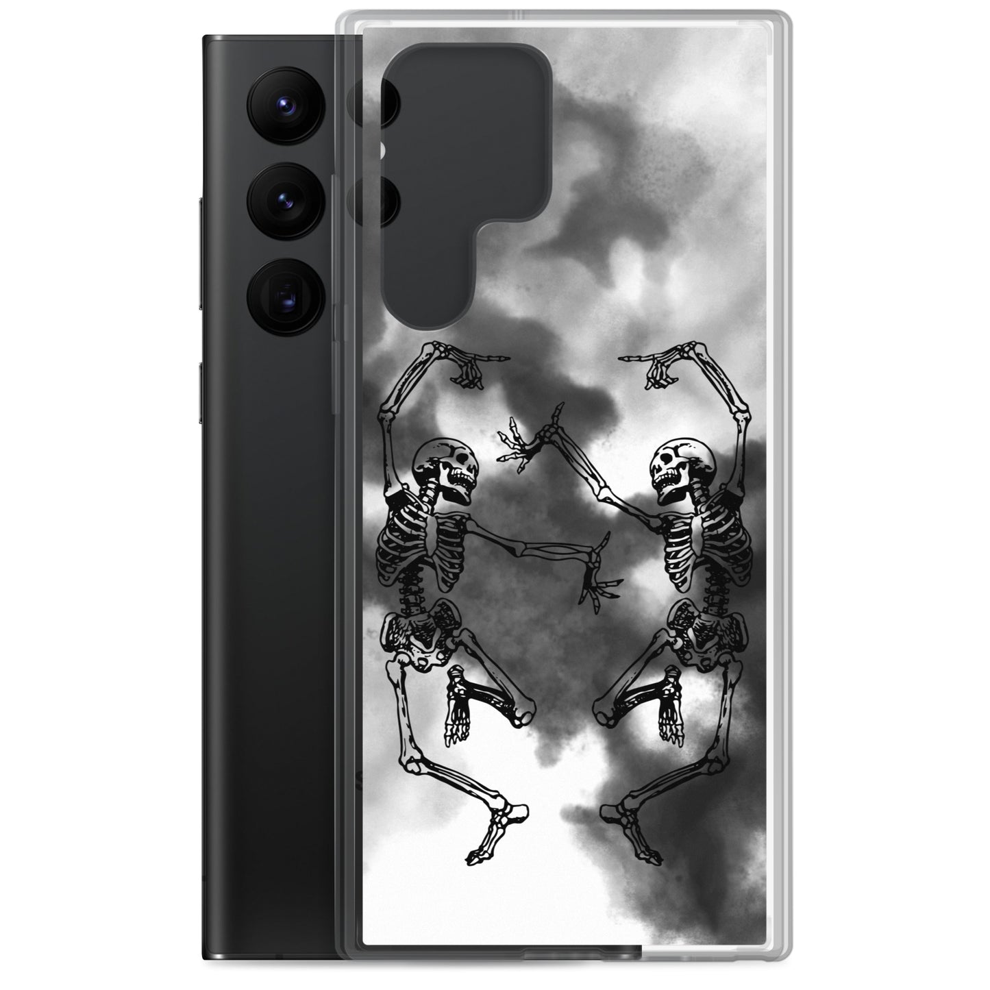 Samsung Case Smoke Dancing Skeletons