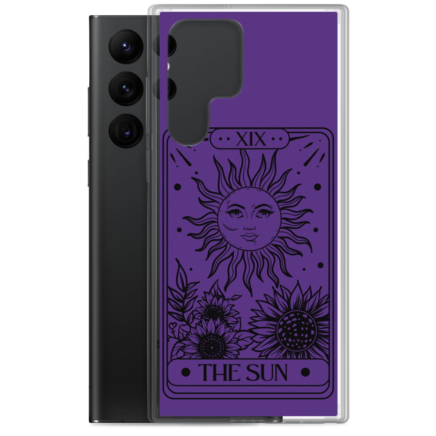 Samsung Case Purple Sun Tarot