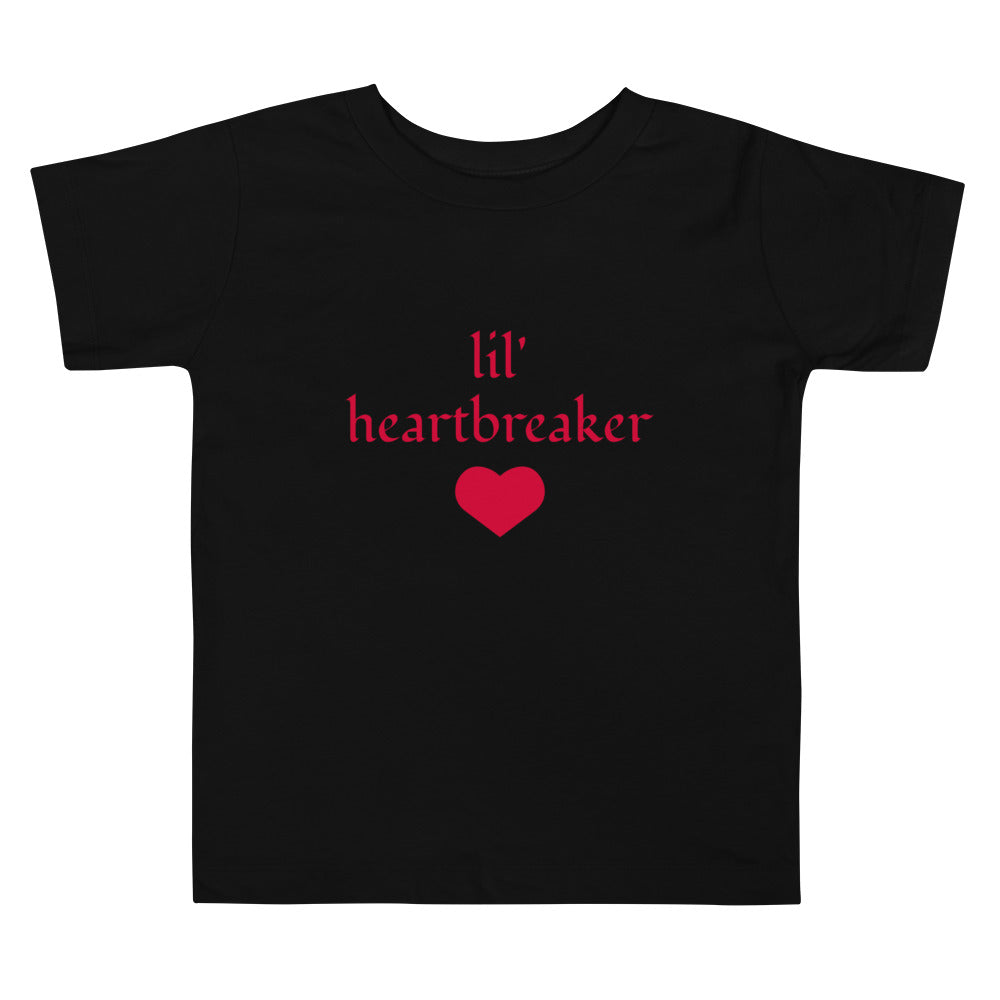 Toddler Short Sleeve Bella+Canvas Tee Lil' Heartbreaker