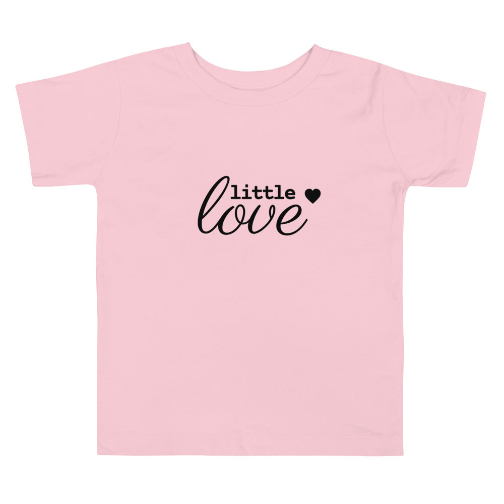 Toddler Short Sleeve Bella+Canvas Tee Little Love