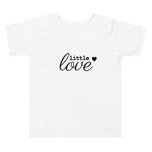 Toddler Short Sleeve Bella+Canvas Tee Little Love