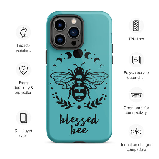 Tough iPhone Case Viking Blessed Bee