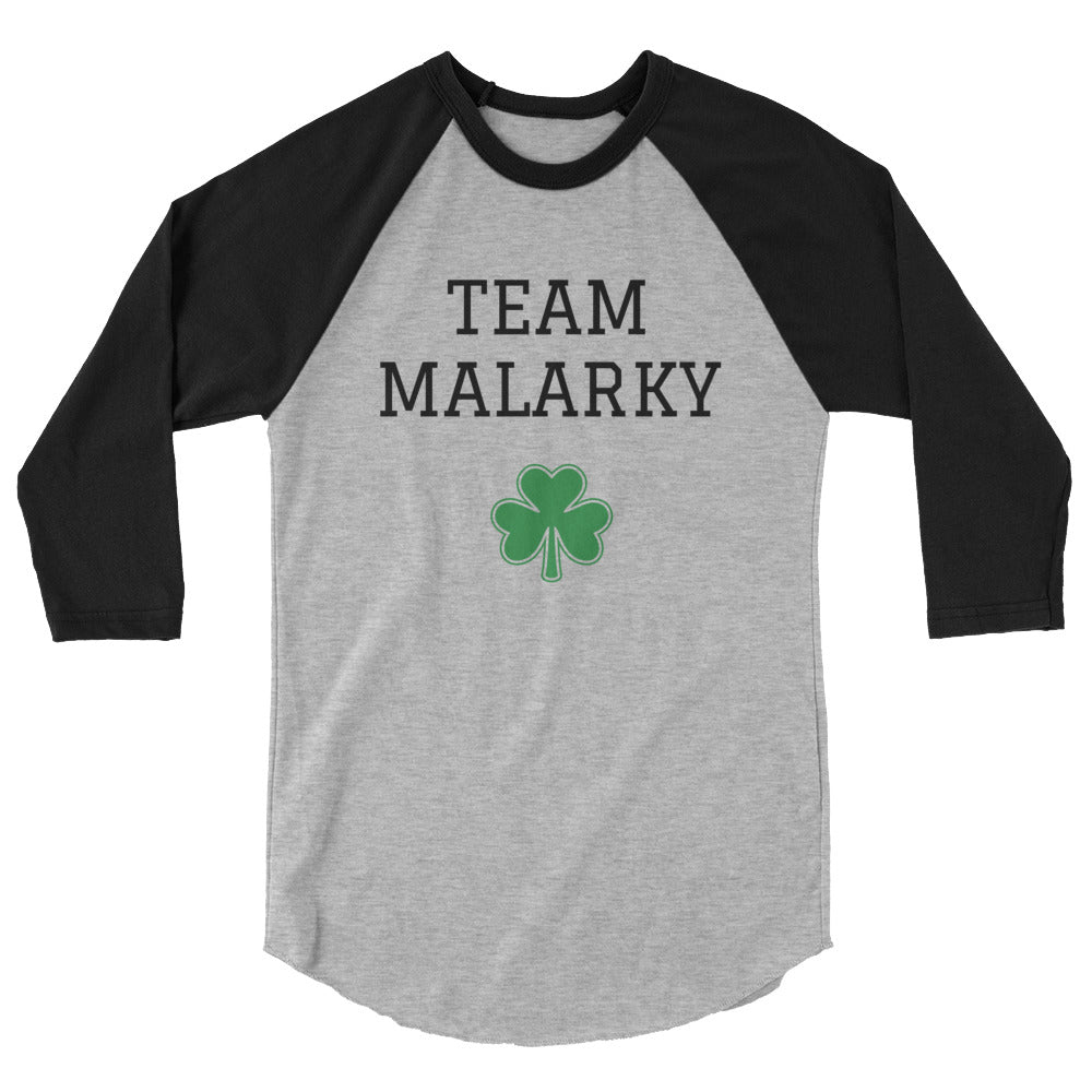 Unisex 3/4 Sleeve Raglan Tee Team Malarky