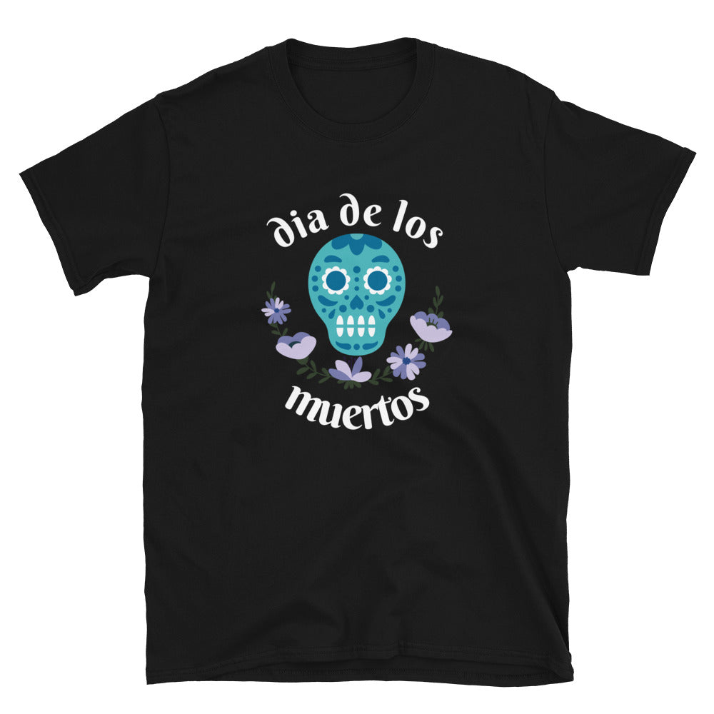 Unisex Short Sleeve Tee Sugar Skull