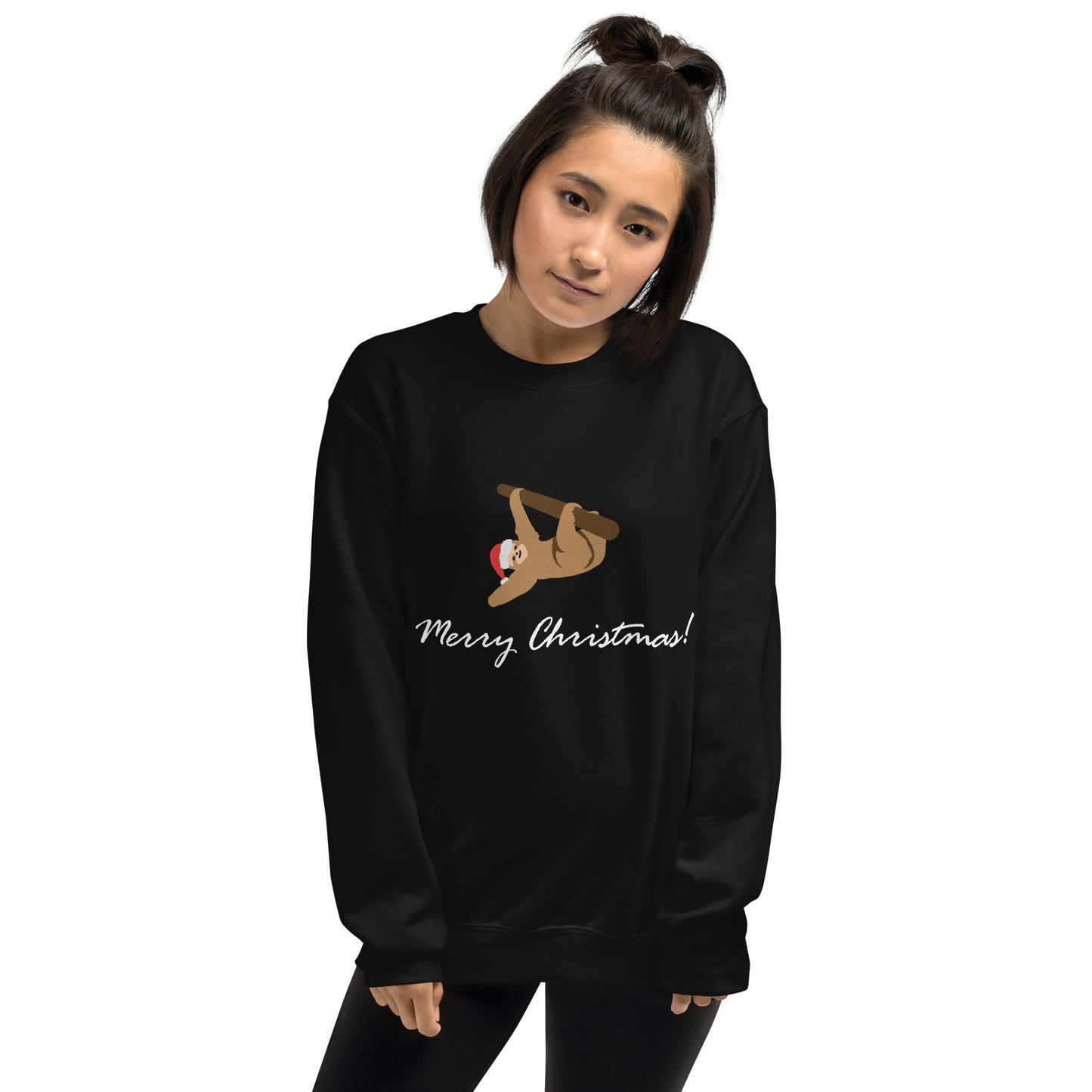 Unisex Sweatshirt Merry Christmas Sloth