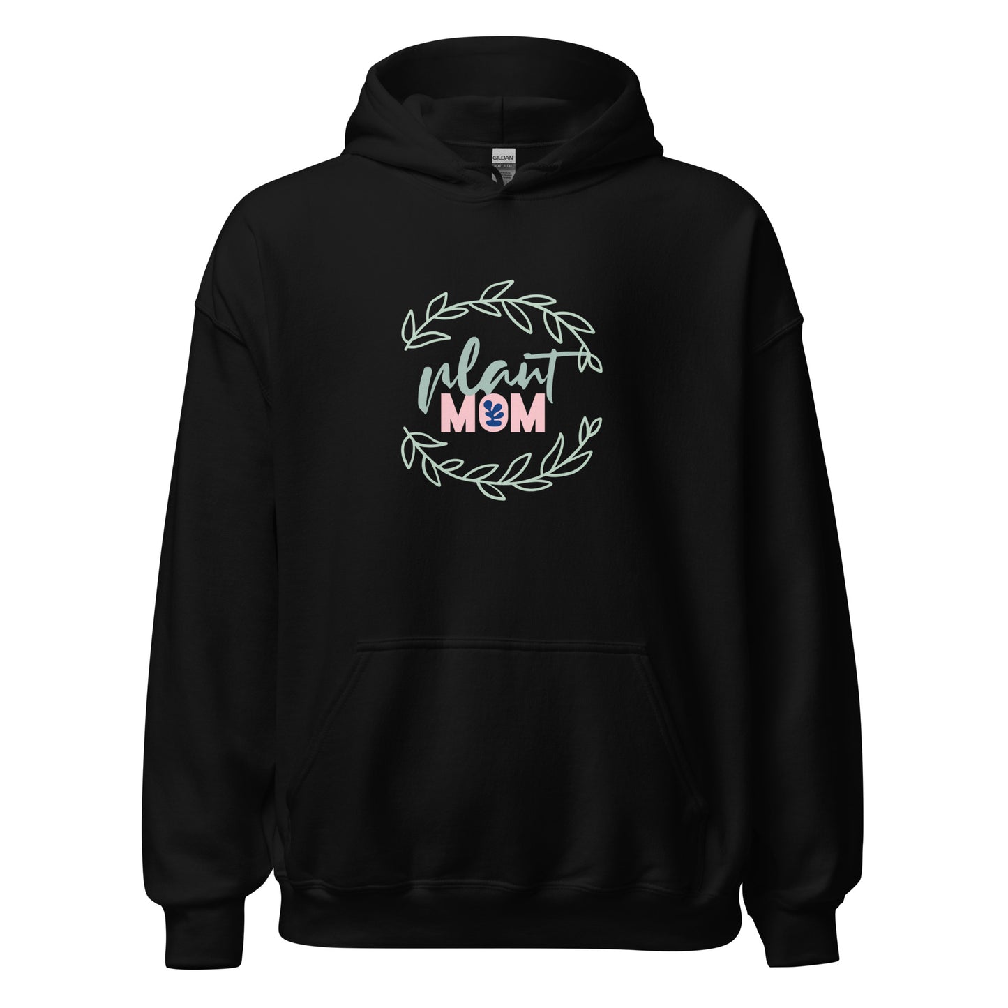 Unisex Heavy Blend Hoodie Plant Mom Wreath