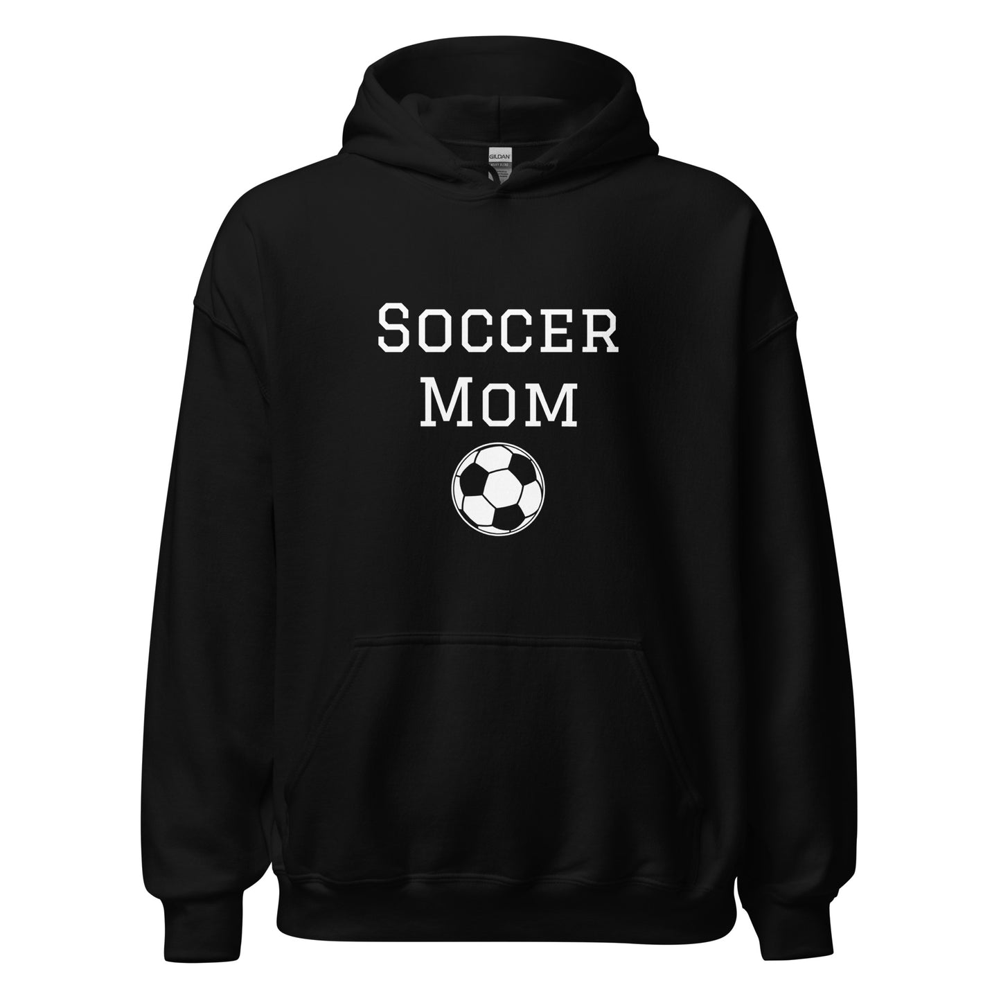 Unisex Heavy Blend  Hoodie Soccer Mom White Ink